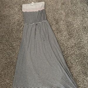 Maxi stripe dress